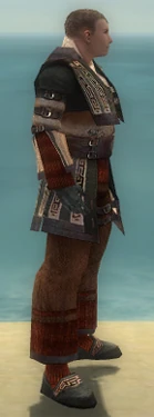 Monk Ancient Armor M gray side