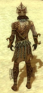 Razah Ancient armor back