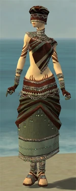 Ritualist Exotic Armor F gray front