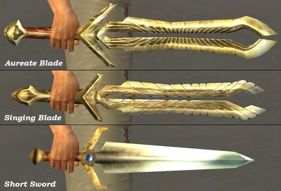 Aureate Singing Blade Comparison