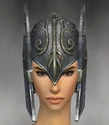 Warrior Elite Gladiator Armor F gray head front