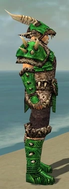 Warrior Elite Charr Hide Armor M dyed side