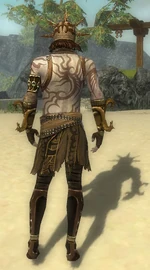 Razah Mysterious armor Back