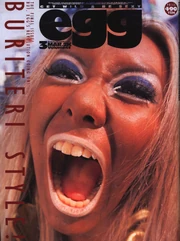  on the cover of egg's 45th issue (2000)