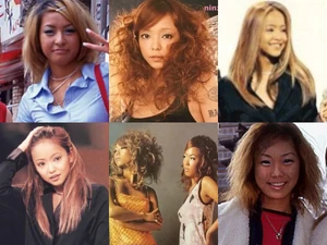 hair of/inspired by Amuro