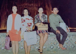 Inspiration for the brand, nicknamed 'Alba Rosa' (Second from the right)