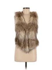 Faux fur Me Jane sleeveless jacket