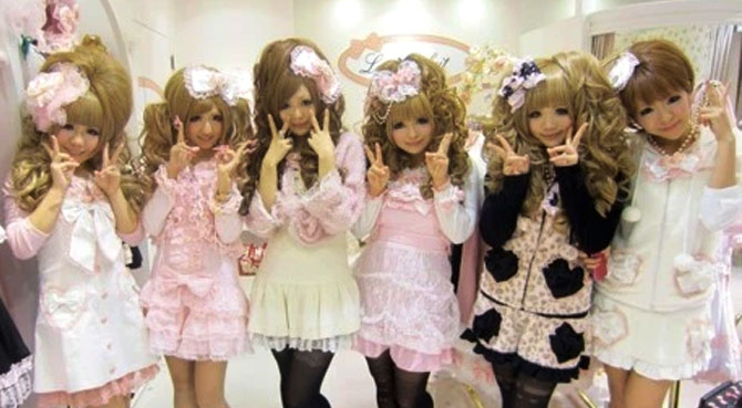 Types of Gyaru