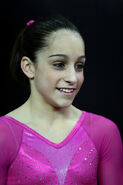 Jordyn at the 2009 American Cup