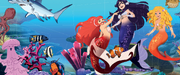 Mermaid Adventures Among Fishes