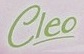 Cleo signature