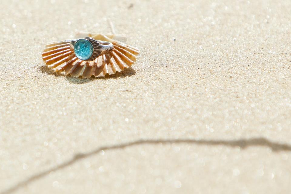 Moon ring from Mako Mermaids, Brielle has the same as this ring, passed  down from her mother; Queen Esmeralda. Posse…