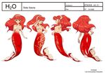 Rikki Character Sheet Mermaid