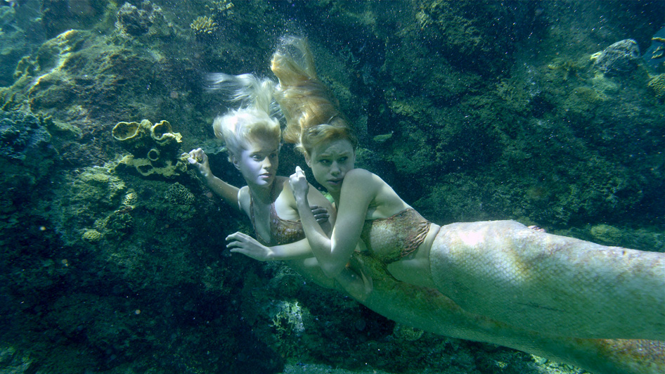 Blue Tiger-eye Real Mako Mermaid Moonpool Island of Secrets 