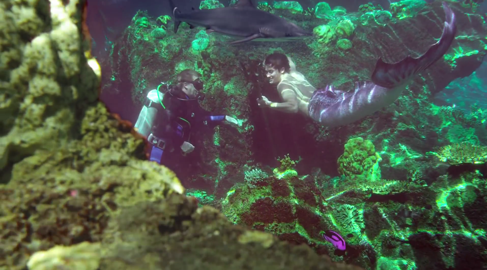 Mako Mermaids: Zac's Choice, S1, E23  The mermaids finally learn how to  use Moon Rings. Meanwhile, Zac finds the trident. When he and Lyla fight  over it, she is knocked unconscious.