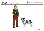 Man and a dog Character Sheet