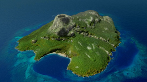 Ilha Mako Vista Aérea