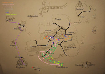 Revised map of Sighisoara