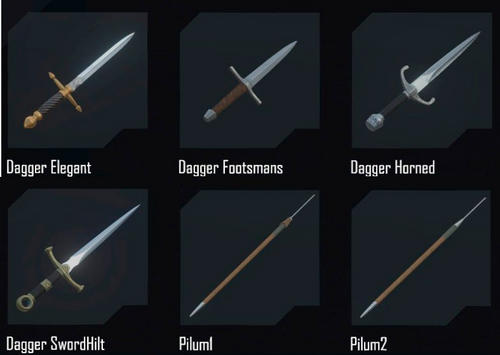 Medieval Melee Weapons H3vr Wikia Fandom