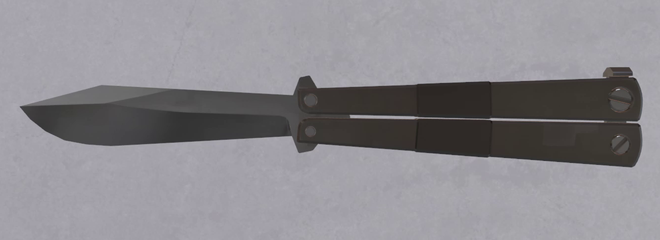 butterfly knife spy