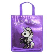 Reflective Trick-or-Treat Skeletal Unicorn Bag