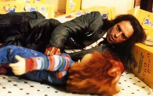 Charles Lee Ray with Chucky