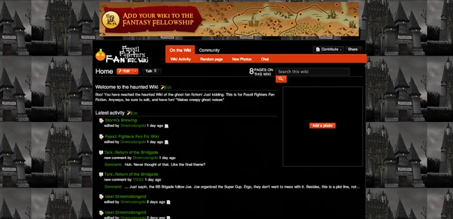 Fossil Fighters Fan Fic Wiki