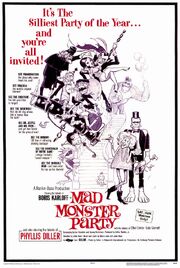 Mad monster party poster
