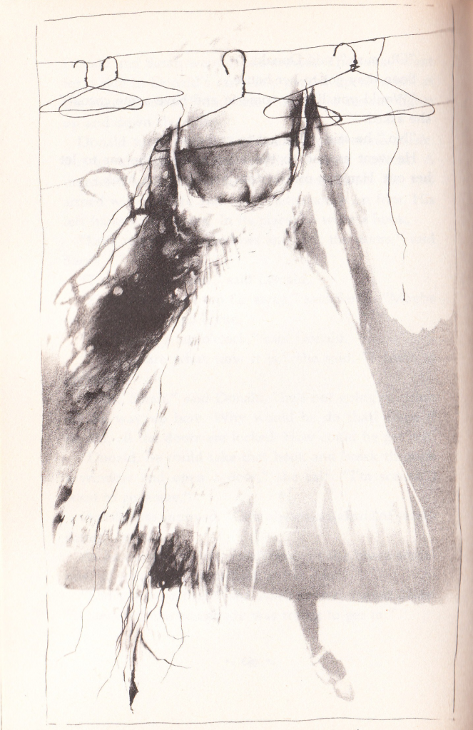 The white satin evening gown discount