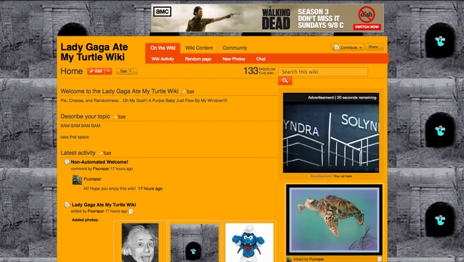 Lady Gaga Ate My Turtle Wiki