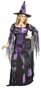 Women's Starlight Witch Costume Fancy Dress Halloween Black Purple Plus Size