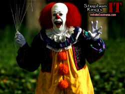 It in the form of Pennywise in the TV mini-series It.