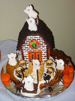 Haunted Gingerbread House