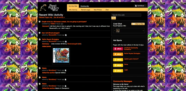 Fossil Fighters Wiki