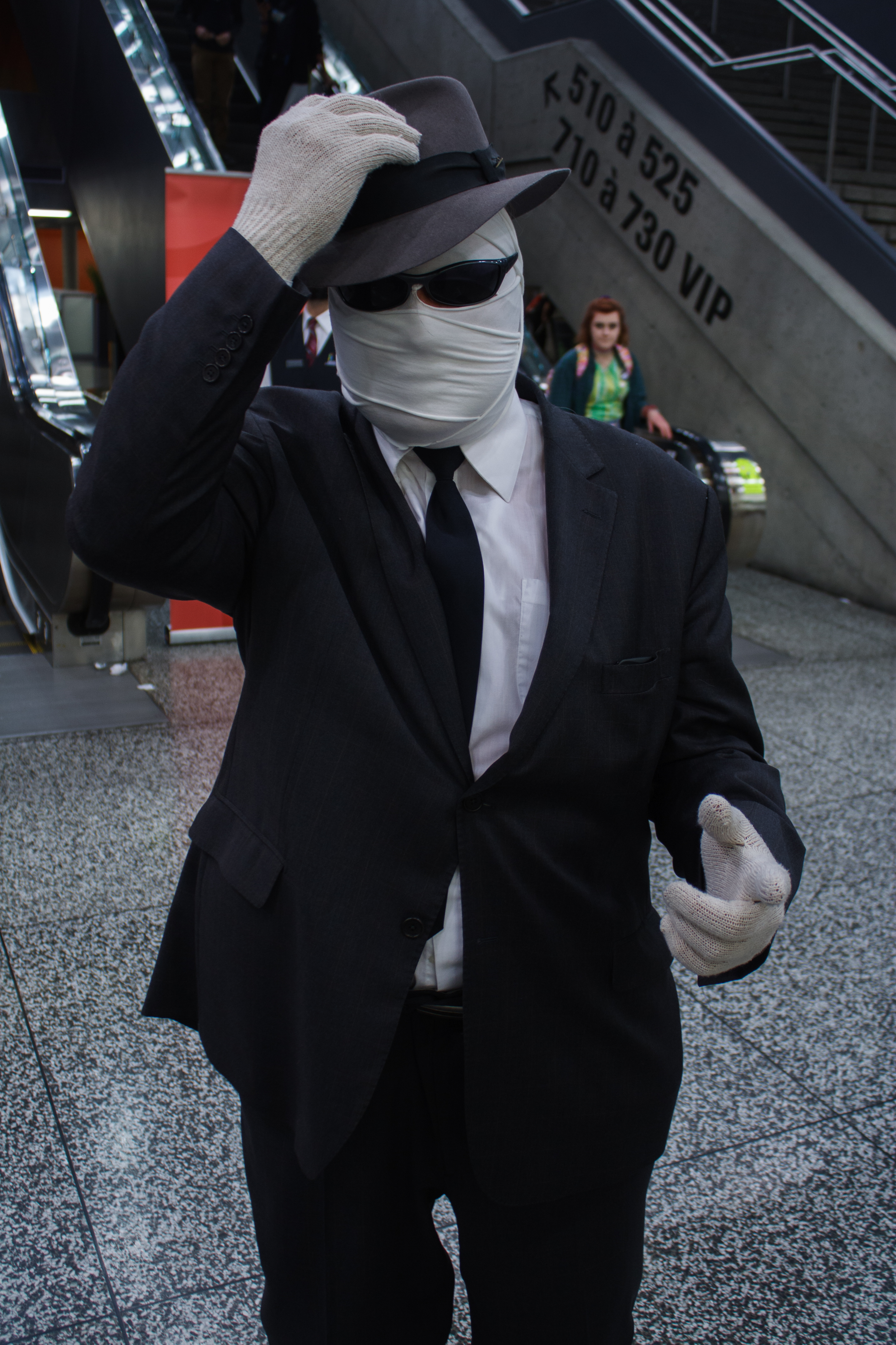 invisible man costume