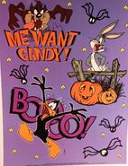 Looney Tunes Halloween Widow Clings 6