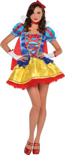 Sexy Snow White Fairy Tale Princess Corset Costume