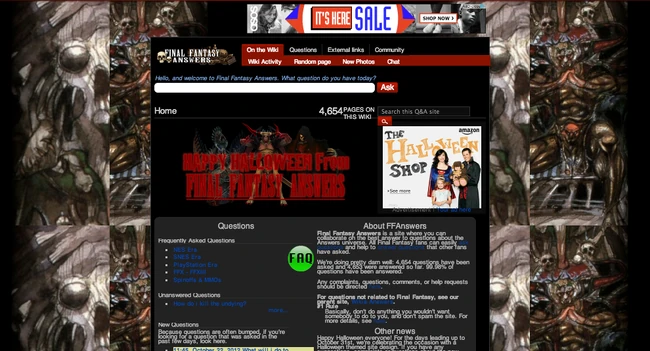 Final Fantasy Answers