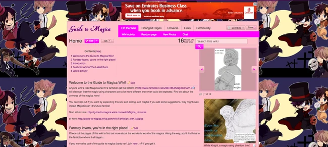 Guide to Magica Wiki