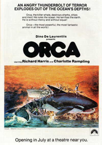 orca the killer whale movie