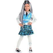 Little Girls Frankie Stein Costume - Monster High