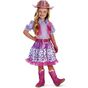 I Wish I Was Cowgirl Pink and Purple Dress Costume