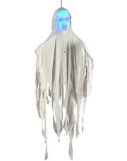 Face Out White Ghost Decoration