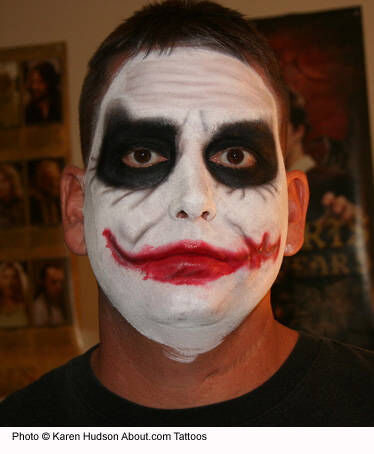 the original joker face paint
