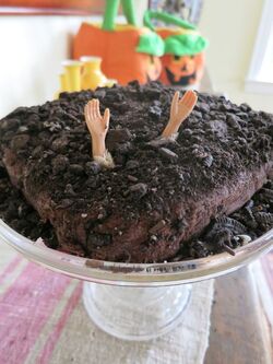 Graveyard Cake