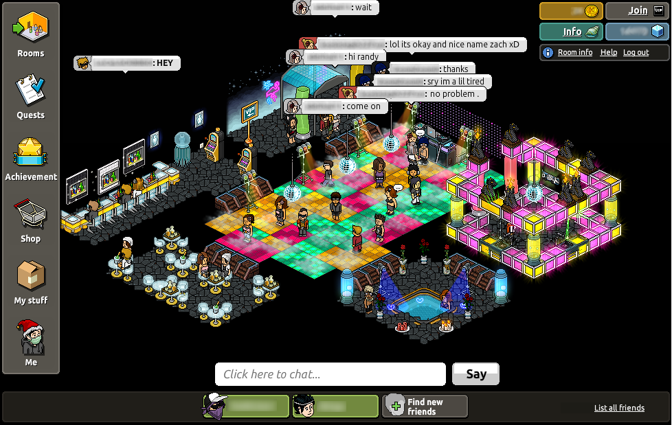 Everland, MMORPG com foco na comunidade tipo Habbo Hotel