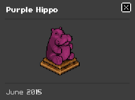 Purple Hippo | Habbo Wiki | Fandom