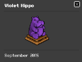 Violet Hippo | Habbo Wiki | Fandom
