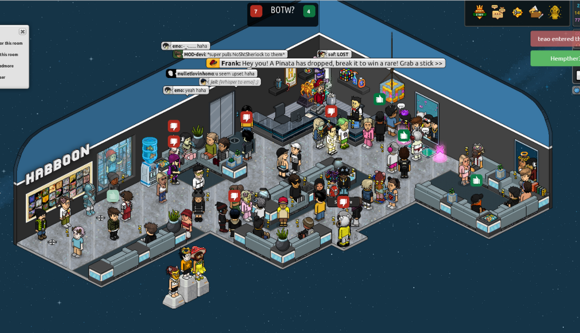 Everland, MMORPG com foco na comunidade tipo Habbo Hotel