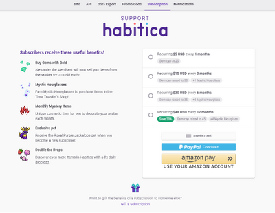 HabitRPG-Recurring-Subscription-Options